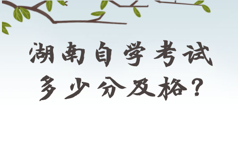 湖南自学考试